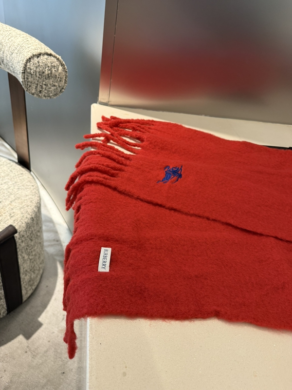 ブランドマフラー素材ディテール